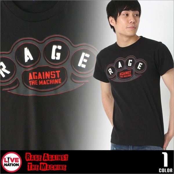 レイジ・アゲインスト・ザ・マシーン Tシャツ 半袖 メンズ プリント USAモデル LIVE NAT...