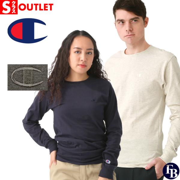 【Sランク】アウトレット 返品・交換・キャンセル不可｜チャンピオン Tシャツ 長袖 メンズ レディー...