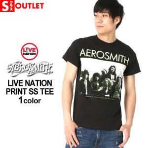 【送料無料】 【Sランク】アウトレット 返品・交換・キャンセル不可｜エアロスミス Tシャツ 半袖 AEROSMITH 半袖Tシャツ バンドT【メール便可】｜f-box