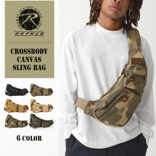 ロスコ バッグ ショルダーバッグ クロスボディバッグ ROTHCO 24980 2498 USAモデ...