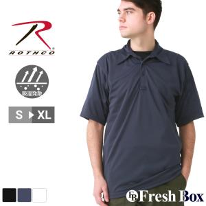 ロスコ ポロシャツ 半袖 メンズ S-XL USAモデル ROTHCO LL 2L｜f-box