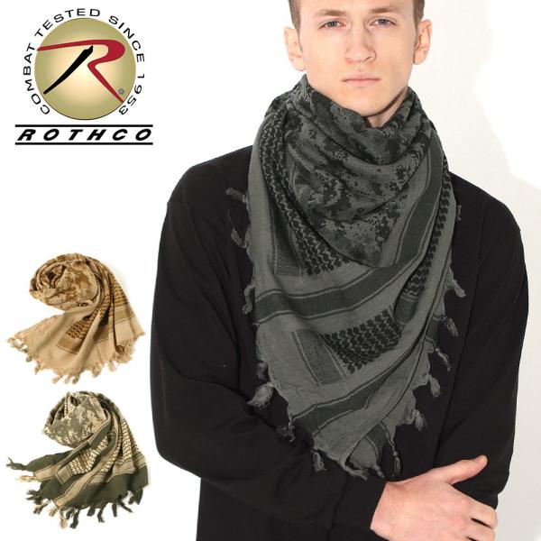 ロスコ ストール チェック メンズ レディース アフガンストール シュマグ USAモデル ROTHC...