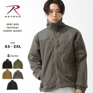 ROTHCO ロスコ フリースジャケット メンズ 大きいサイズ アウター スタンドカラー ブランド 厚手 アウトドア ミリタリー USAモデル 爆買