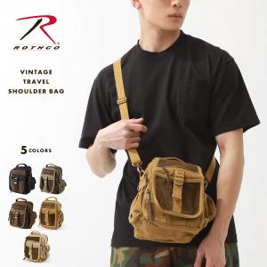 ROTHCO（ロスコ） サバイバル ショルダーバッグ キャンバス地 ブラック 