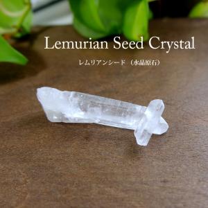 ブラジル産 水晶原石ダブルポイント（両剣水晶） 約30×16×12mm 天然石