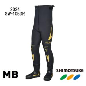 ２０２４シモツケ  Shimotsuke   MJB SW-105DR  スリムウェーダーNS DR　 先丸・中丸　MB｜f-crew