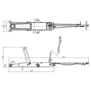 マサダ製作所 低床型エアージャッキ(3t)[A...の詳細画像1