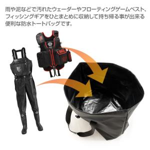 DRESS 防水トートバッグ 65L [Lサイ...の詳細画像2