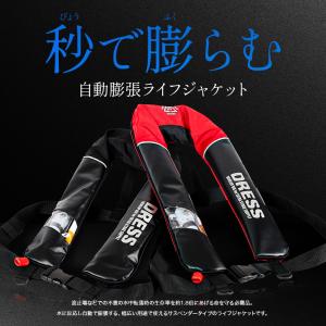 DRESS 自動膨張式ライフジャケット サスペ...の詳細画像1