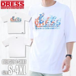 DRESS オーバーサイズ Tシャツ【ホワイト】【4月発売予定！予約受付中！】