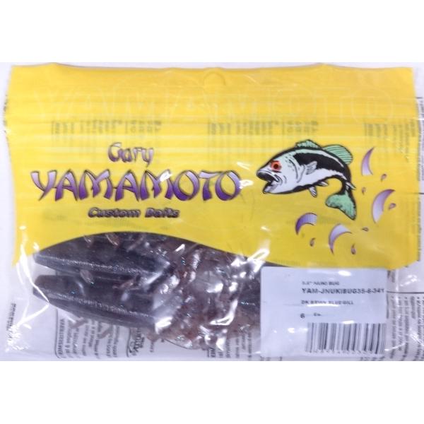 ゲーリーヤマモト 3.5インチ ヌキバグ 341 ダークブラウンブルーギル 003090 JNUKI...