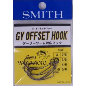 バス釣りワーム、フックのセット　　ゲーリーヤマモト　デプス　ジャッカルなど カツイチ スミス ゲーリーヤマモト GYオフセットフック 4/0 238449