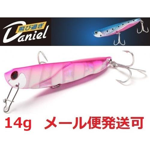 ジャクソン 飛び過ぎダニエル 14g  ZGP ゼブラグローピンク 676576