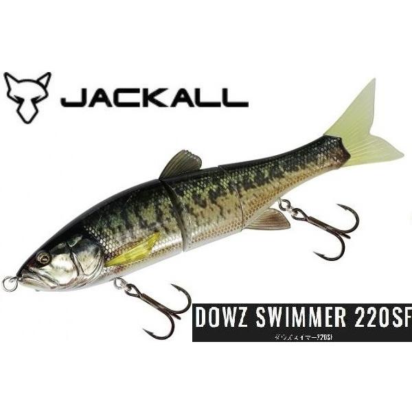 ジャッカル ダウズスイマー220SF RTラージマウスバス 156478