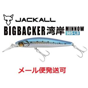 JACKALL（ジャッカル） ビッグバッカー 湾岸ミノー 98S-LB ウロコホロ