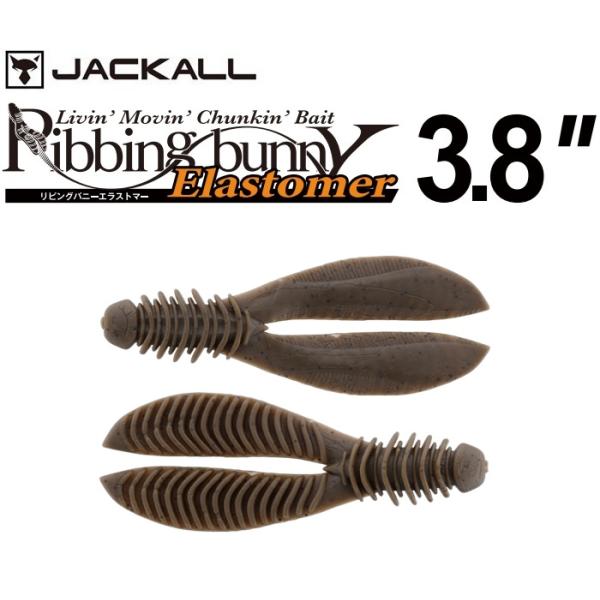 ジャッカル リビングバニー 3.8インチ エラストマー グリーンパンプキン 318623