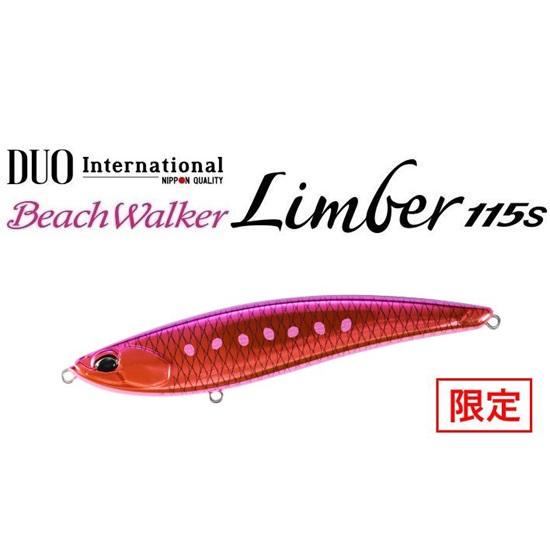 DUO デュオ ビーチウォーカー リンバー 115S UVギラピンクイワシ 215132 限定色