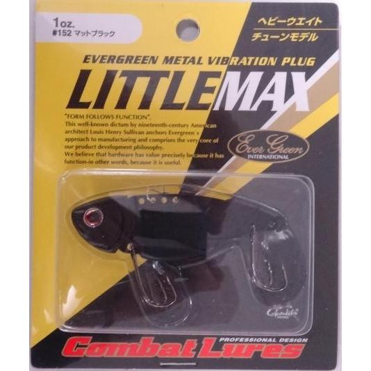 エバーグリーン リトルマックス ヘビーウエイトチューンモデル 1oz #152 マットブラック 10...