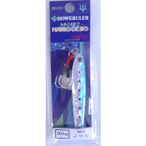 エクリプス ハウルーラ  なみ越えジグ 30g 01 イワシ 636018