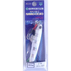 エクリプス ハウルーラ  なみ越えジグ 40g 10 ホワイトゼブラ 636209