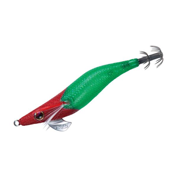 がまかつ スピードメタル エギドロッパー 2.5 1 レッドヘッド/グリーン 717013