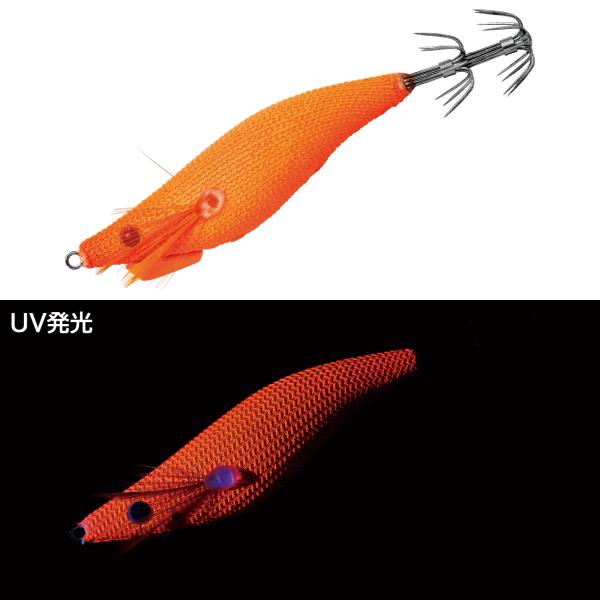 がまかつ スピードメタル エギドロッパー Fタイプ 35 フルオレンジUV 774399