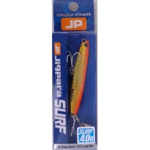 メジャークラフト ジグパラ サーフ 40g 49 オレンジゴールド 799215
