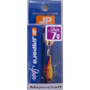 メジャークラフト ジグパラ スピン 7g 03 レッドゴールド 799420 メール便可