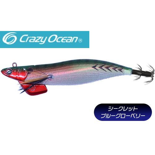 クレイジーオーシャン ティップランナー 3.0号 25g 02 アジ/レッド 314002 ティップ...