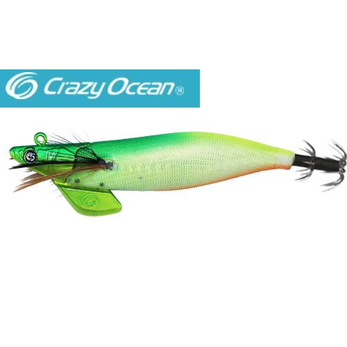 クレイジーオーシャン ティップランナー 3.5号 30g 10 トロピカルライム/ゴールド 3150...