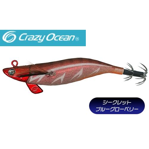 クレイジーオーシャン ティップランナーチビ Chibi 2.5号 14g 14 ブラウン/レッド 3...