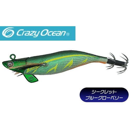 クレイジーオーシャン ティップランナーチビ Chibi 2.5号 14g 15 グリーン/グリーン ...