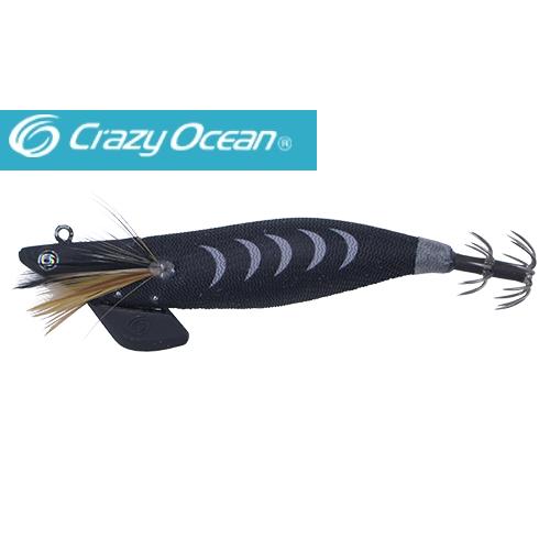 クレイジーオーシャン ティップランナー 3.5号 30g 101 シルエットブラック 316150 ...