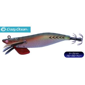 クレイジーオーシャン ティップランナー響 3.0号 25g 02 アジ/レッド 316259 ティッ...