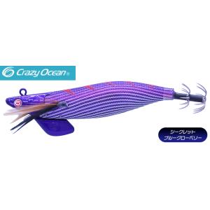 クレイジーオーシャン ティップランナー響 3.5号 30g 03 パープル/パープル 316327 ...