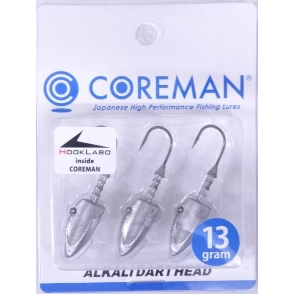 コアマン ADH-13 アルカリダートヘッド 13g アンペイント 無塗装 919823