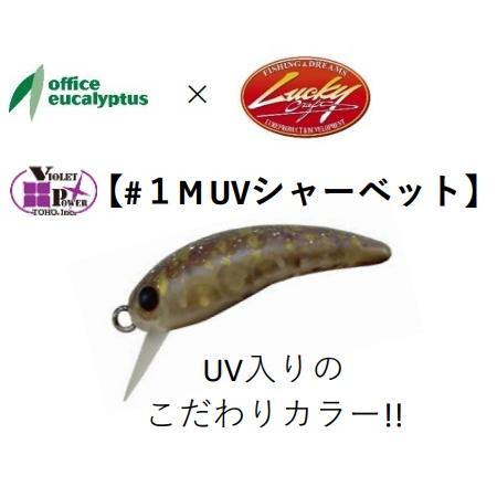 オフィスユーカリ ワウ37F 1 M UVシャーベット 784253 ラッキークラフト コラボ