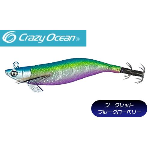クレイジーオーシャン ティップランナーチビ Chibi 2.5号 14g 16 ジュエルケイムラ 0...