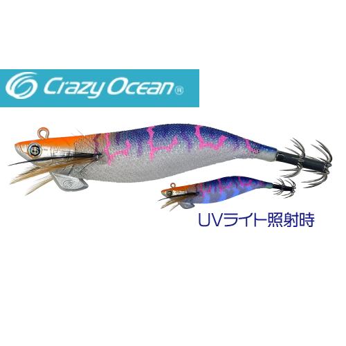 クレイジーオーシャン ティップランナー ドリフト 3.0号 21g 11 マジカルケイムラ/クリア ...