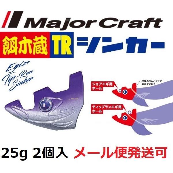 メジャークラフト 餌木蔵 TRシンカー 25g 03 パープル/シルバー 188751