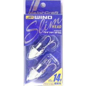 メジャークラフト ジグパラ ワインド スリム ヘッド 超夜光 14g 212647 得