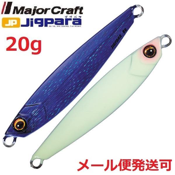 メジャークラフト ジグパラショート 20g 62 2TONE ディープパープル 340043