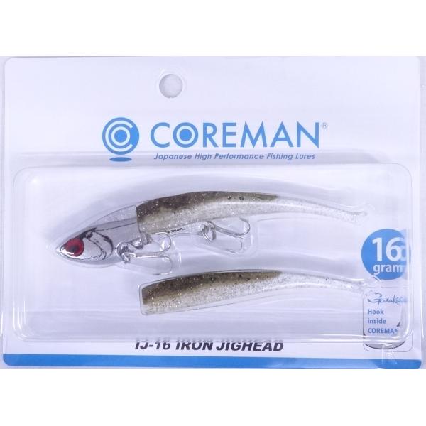 コアマン IJ-16 アイアンジグヘッド 041 シルバーヘッド/シャローベイト 494133