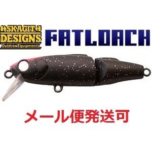 スカジットデザインズ ファットローチ マットブラックピンクヘッド(ラメ) 694216