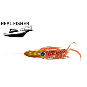 リアルフィッシャー 烏賊ラバ 100g アカキン 500108