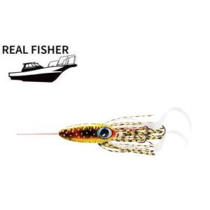 リアルフィッシャー 烏賊ラバ 120g ケイムラケンサキグロー 500207