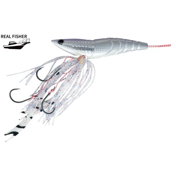 リアルフィッシャー 海老ラバ 45g フルシルバー 501358