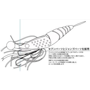 リアルフィッシャー 海老ラバ 100g ケイム...の詳細画像2