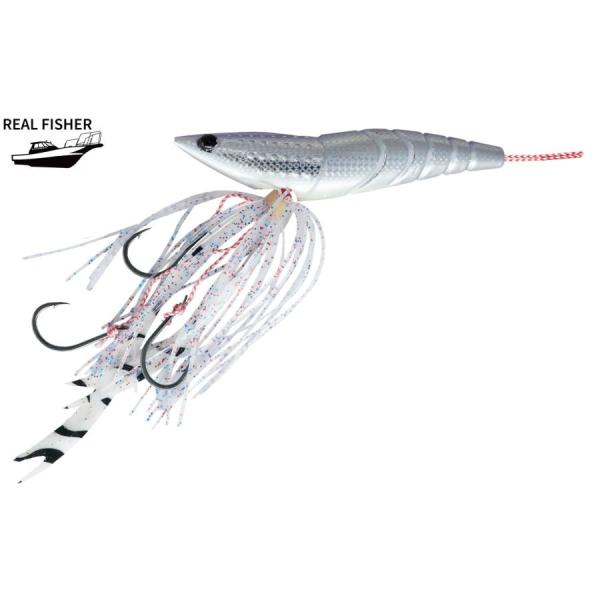 リアルフィッシャー 海老ラバ 120g フルシルバー 501594