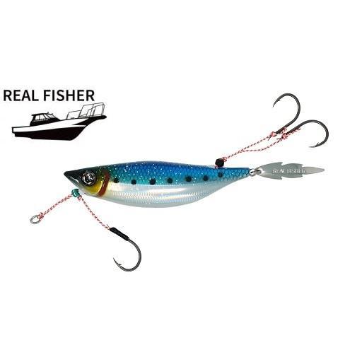 リアルフィッシャー あじごスロー 150g イワシブルー 502089
